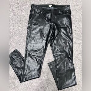 Wilfred faux leather pants Aritzia